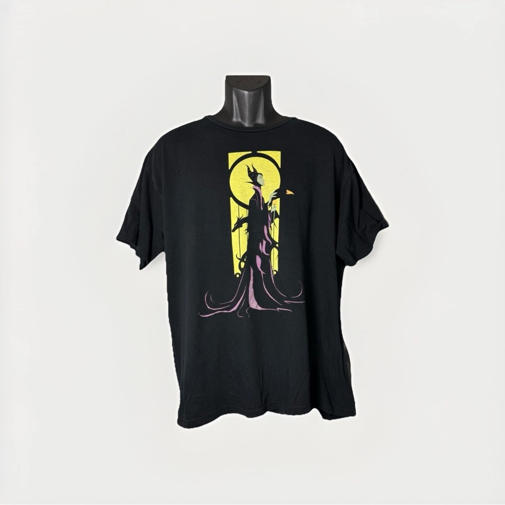 Disney Villains Magnificent Maleficent Sleeping Beauty Black T-Shirt Men’s Sz XL